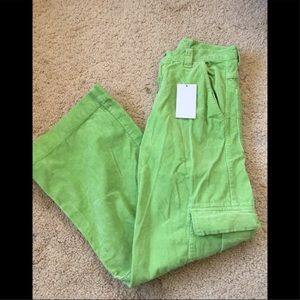 Brandy Melville Green Tatum Corduroy 